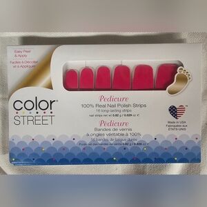 Color Street pedicure strips